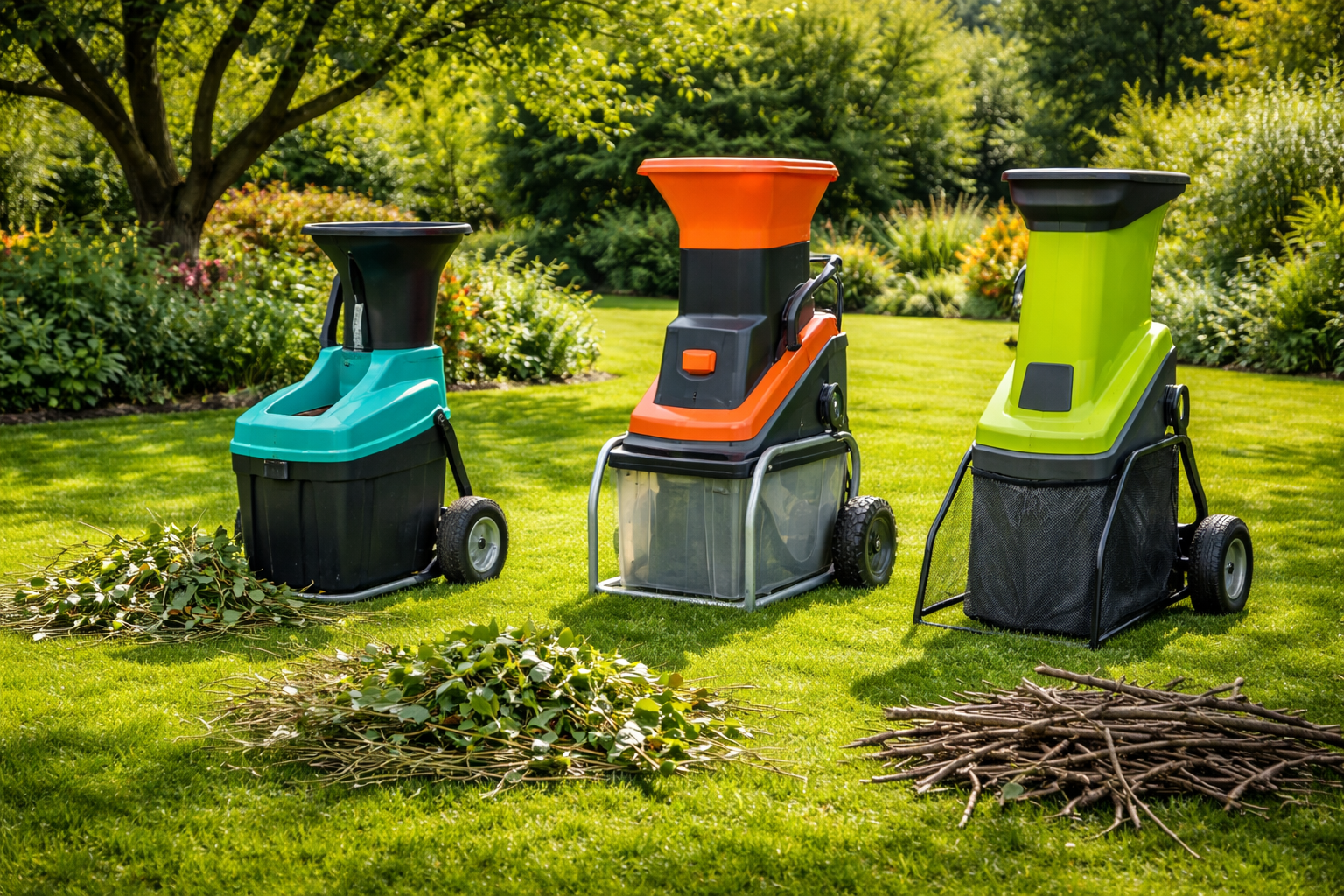 Gartenhäcksler im Vergleich