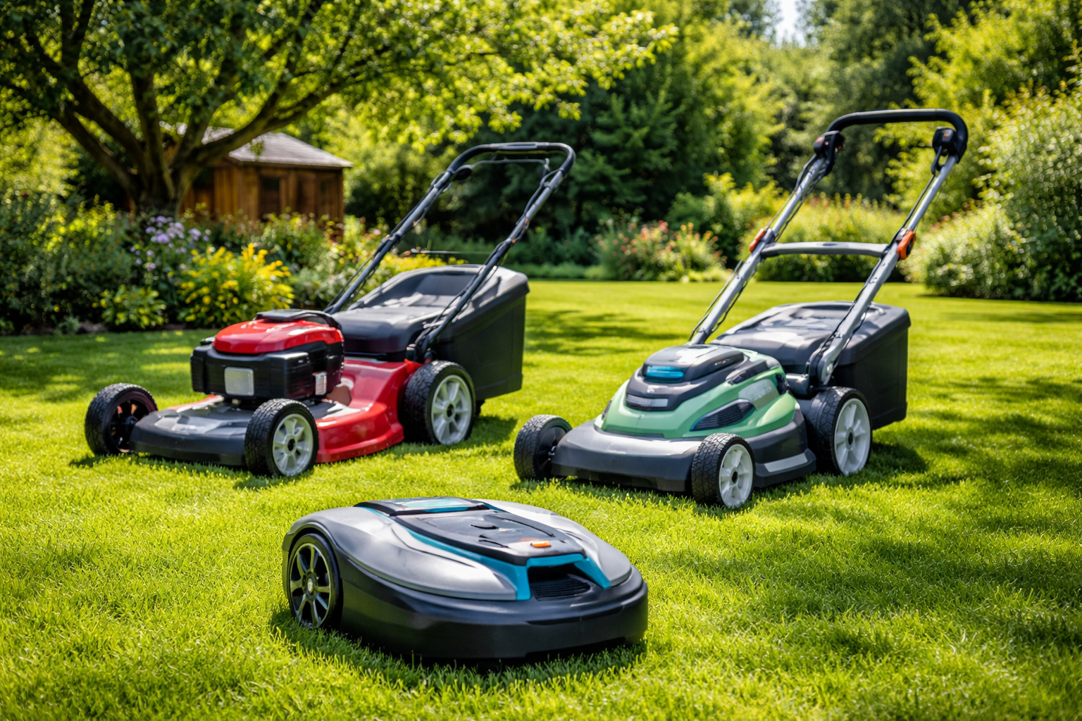 Rasenmäher im Vergleich