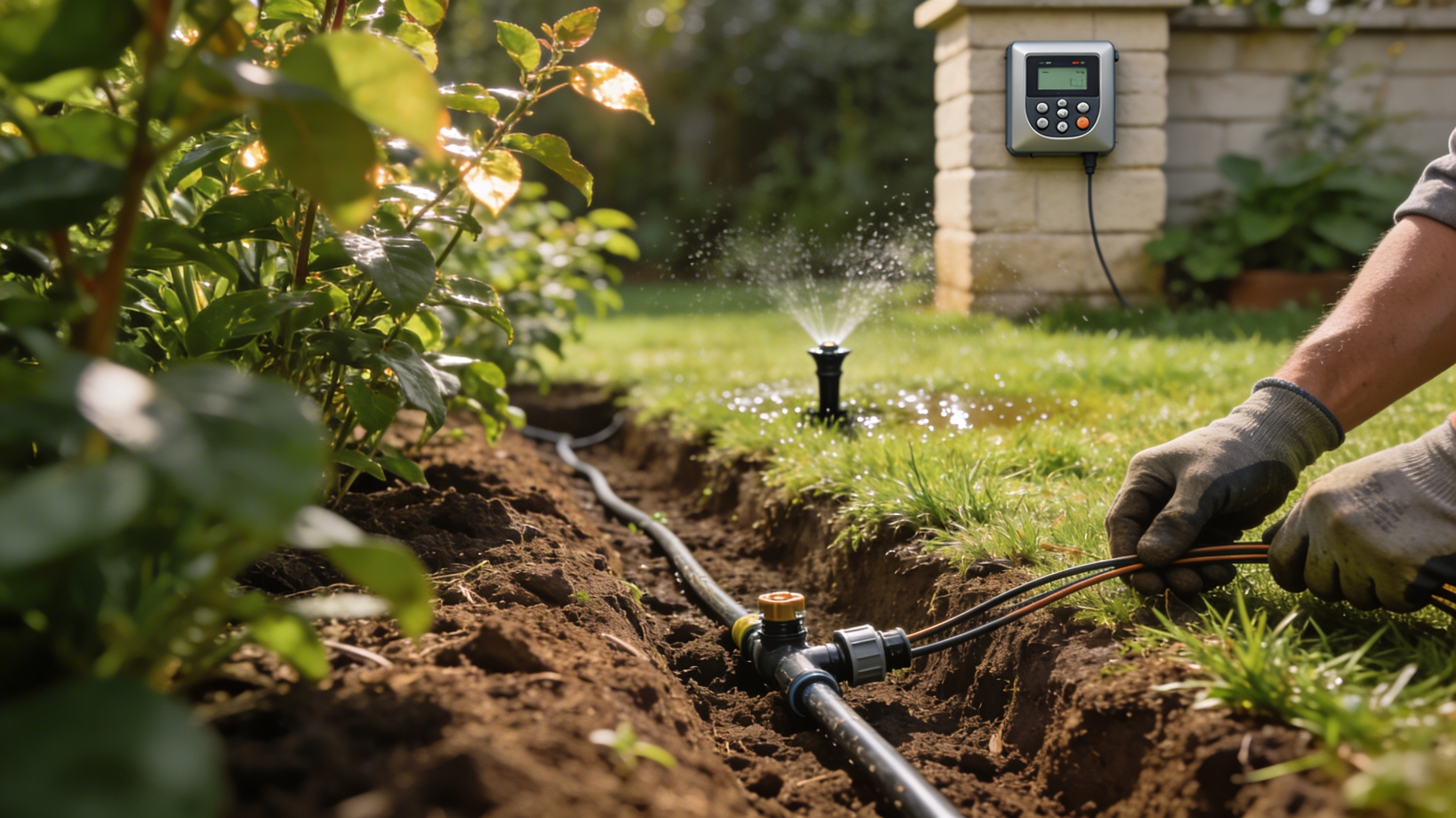 Automatische Bewässerung