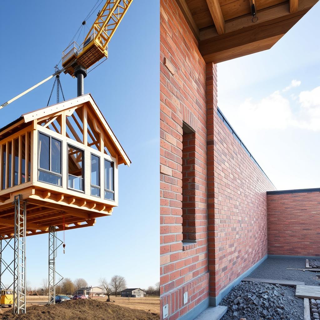 Fertighaus vs. Massivbau