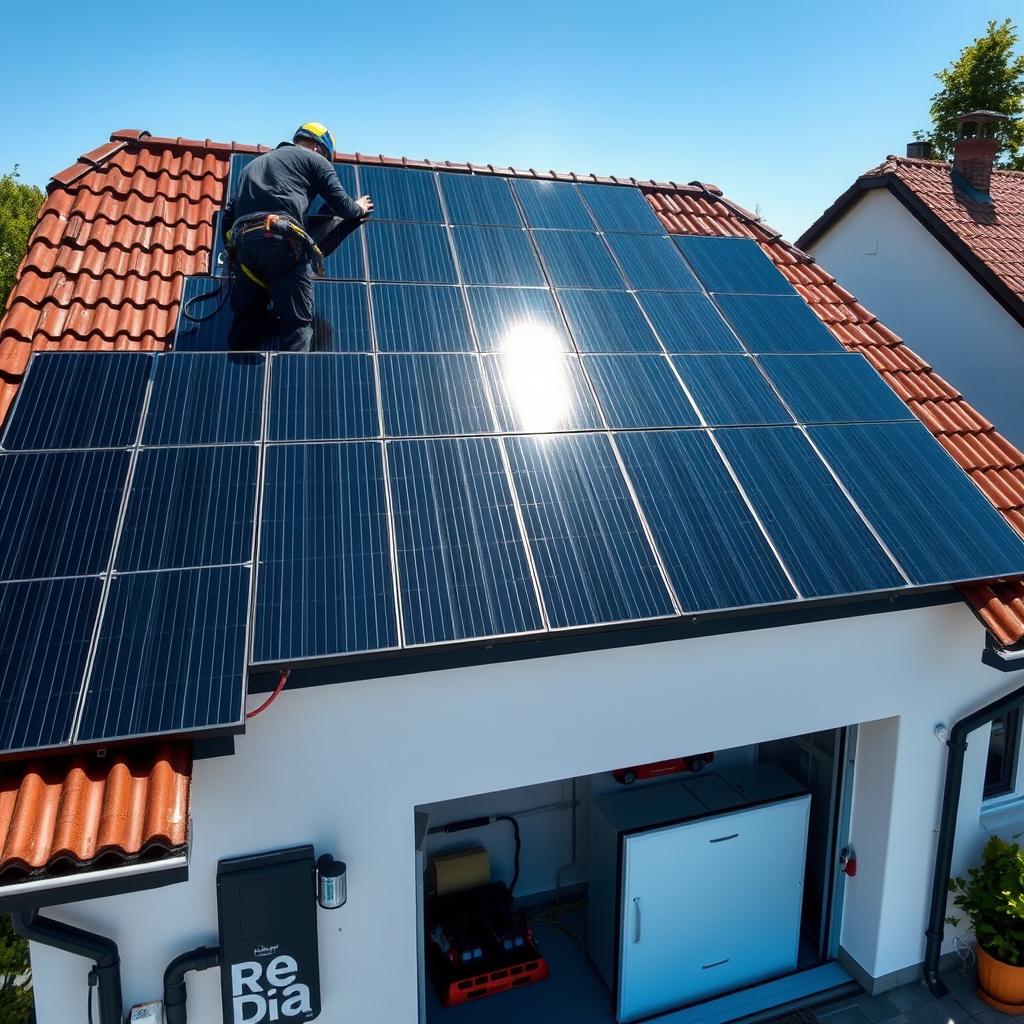 Photovoltaik am Haus